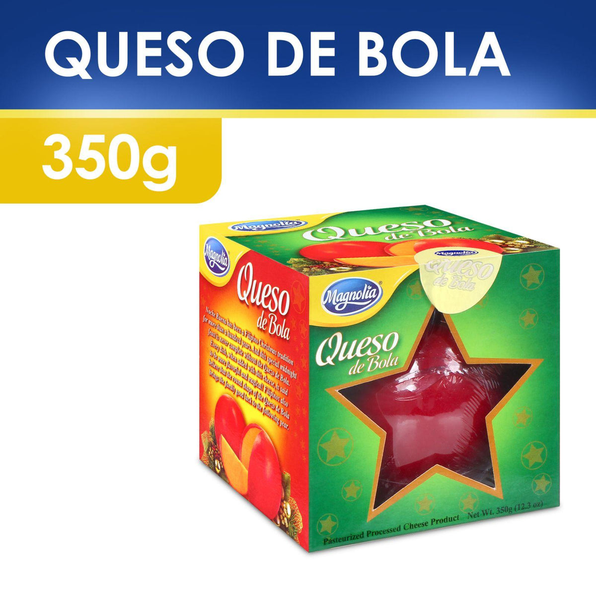 MAGNOLIA QUESO DE BOLA 350G 5+1F Magic Star Supermarket