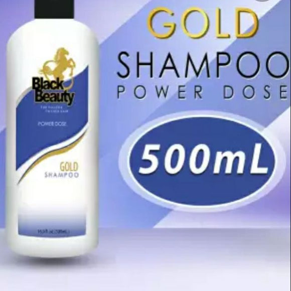 BLACK BEAUTY SHAMPOO GOLD 500ML