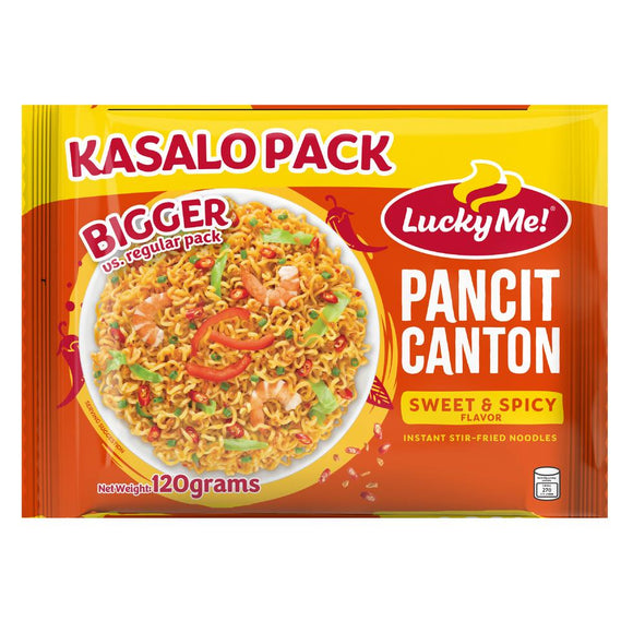 LUCKY ME PANCIT CANTON SWT & SPICY KASALO 120G