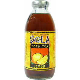 SOLA ICED TEA LEMON 473ML