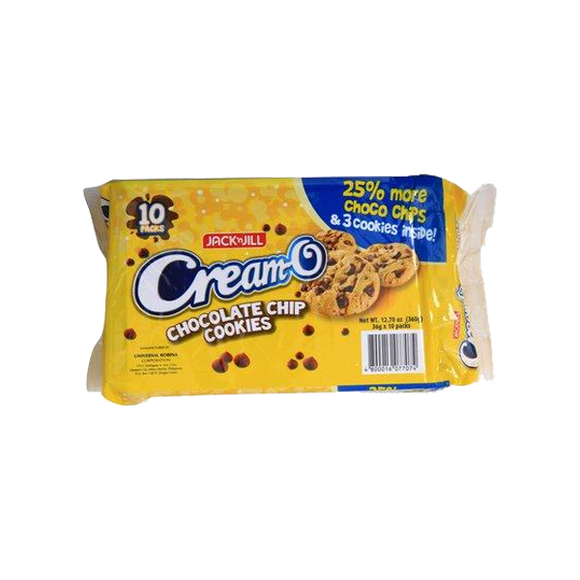 CREAM O DOUBLE CHOCO CHIP 36GX10S