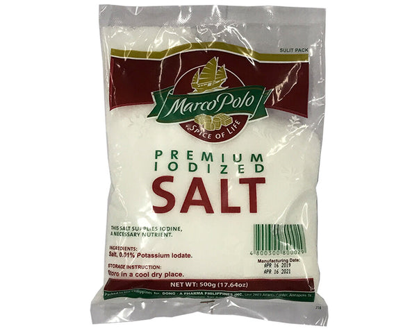 MARCO POLO IODIZED SALT 500GM