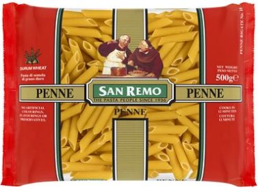SAN REMO SP PENNE RIGATI 500GM