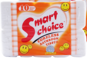 SMARTCHOICE BT 2PLY 2`S CORELESS