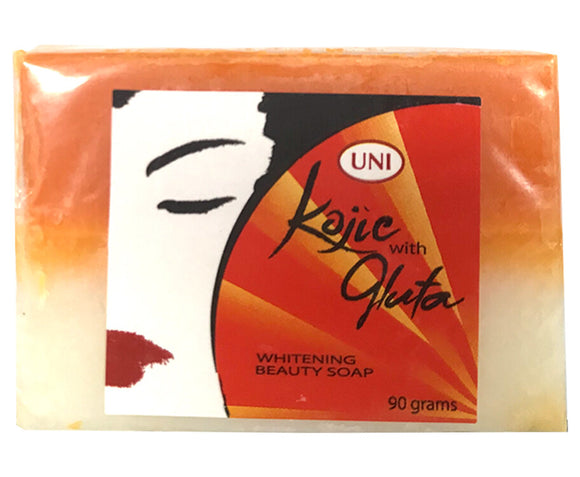 UNI KOJIC W/GLUTA SOAP 90G