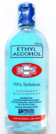 CLEENE ETHYL ALCOHOL 70% 150ML
