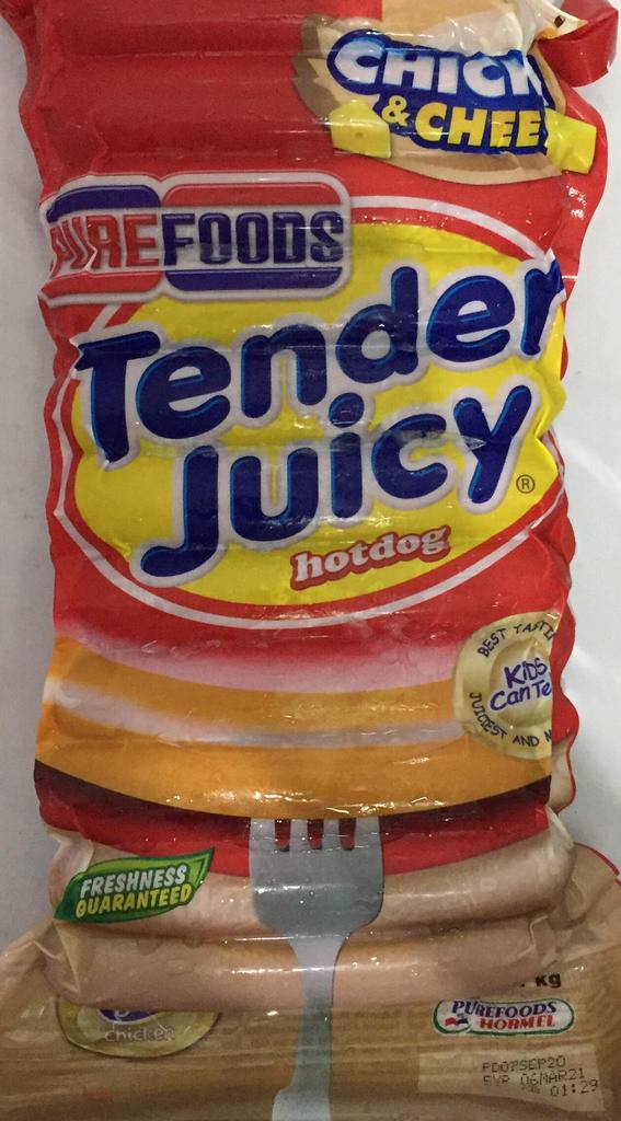 TENDER JUICY CHICKEN N CHEESE 1KG