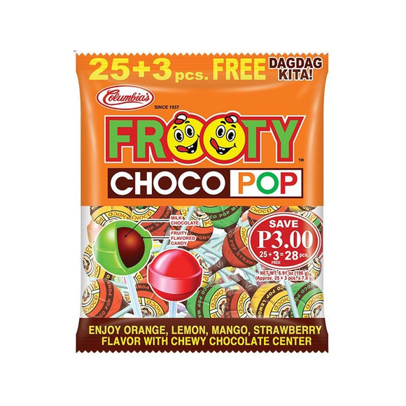 FROOTY CHOCO POP 25`S