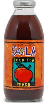 SOLA ICED TEA PEACH 473ML