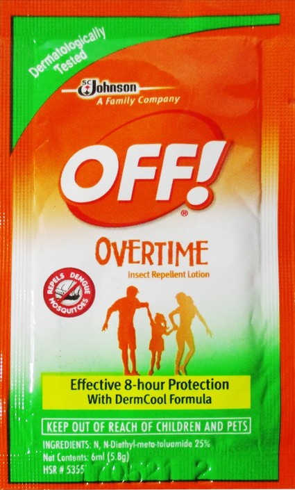 OFF OVERTIME LOTION 6ML