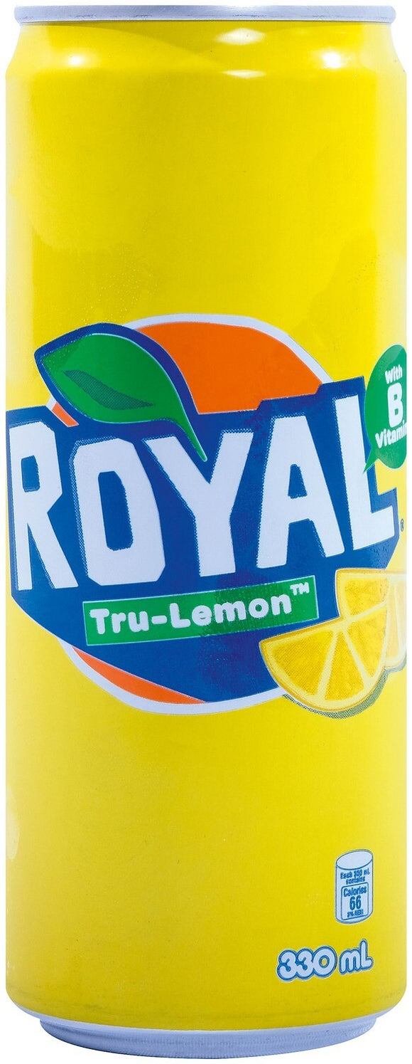 ROYAL TRU LEMON 320ML CAN