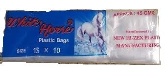 WHITE HORSE PLASTIC 1 3/4 100'S