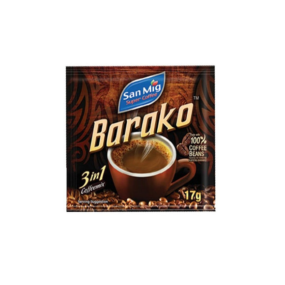 SAN MIG COFFEE 3N1 BARAKO 17G B10G1FREE