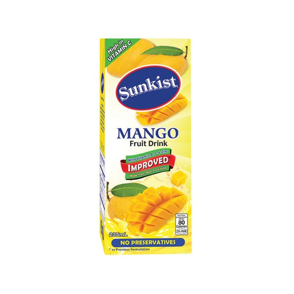 SUNKIST MANGO 235ML