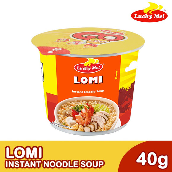 LUCKY ME GO CUP LOMI 40G