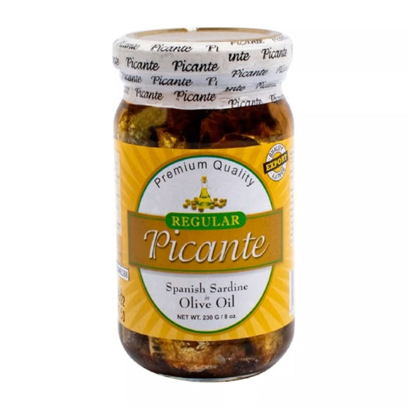 PICANTE SARDINES OLIVE OIL REG 230GM