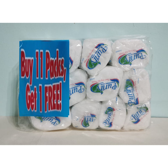 PURITY COTTON ROLL 10G 11+1F