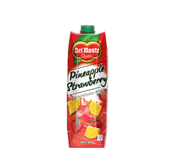 DEL MONTE PINEAPPLE STRAWBERRY 1L