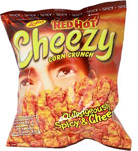 CHEEZY RED HOT 150G