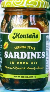 MONTANO SARDINES OLIVE OIL 240GM