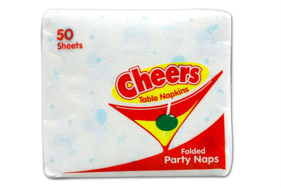 CHEERS PARTYNAPS 50SH