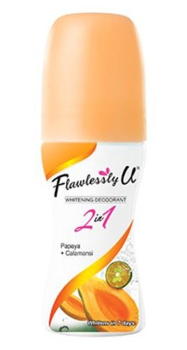 FLAWLESSLY U DEO R-ON PAPAYA CAL 25ML