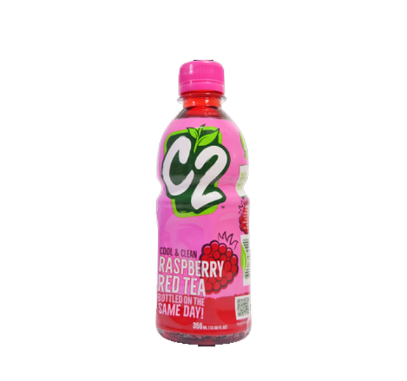 C2 RED TEA RASPBERRY 355ML