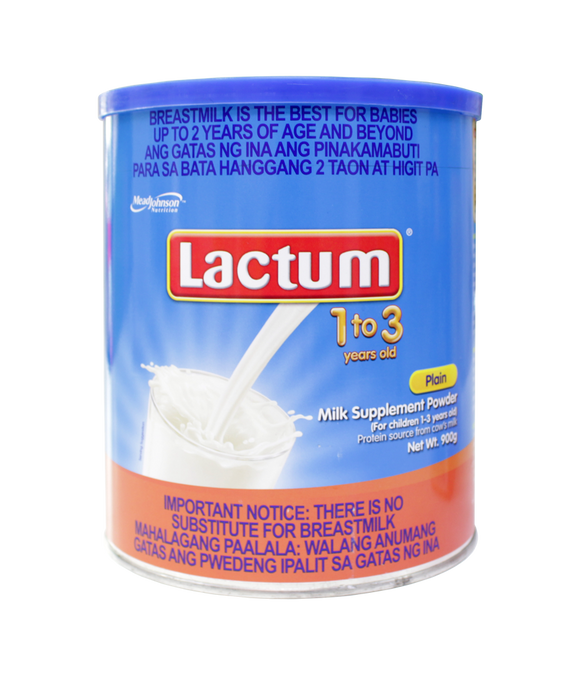 LACTUM 1+ PLAIN 900GM