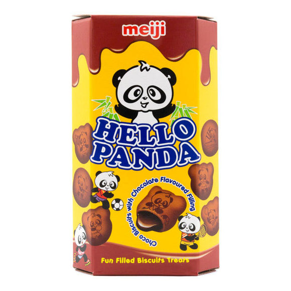 MEIJI HELLO PANDA DOUBLE  CHOCO 43GM