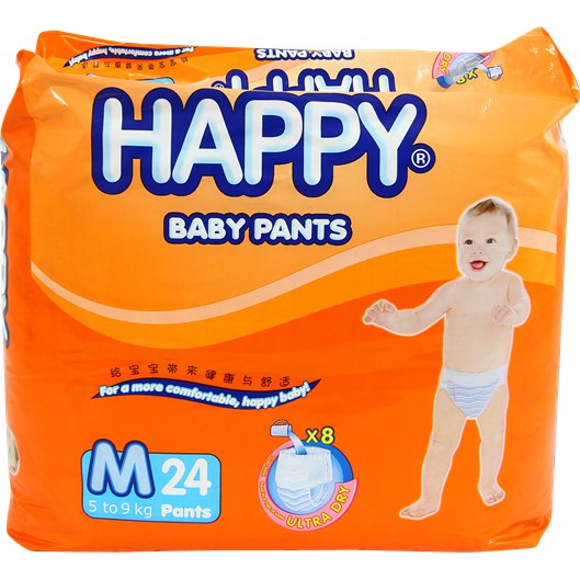 HAPPY BABY PANTS MED 24`S