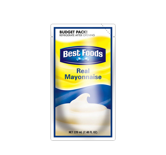 BEST FOODS MAYONNAISE 220ML DOY