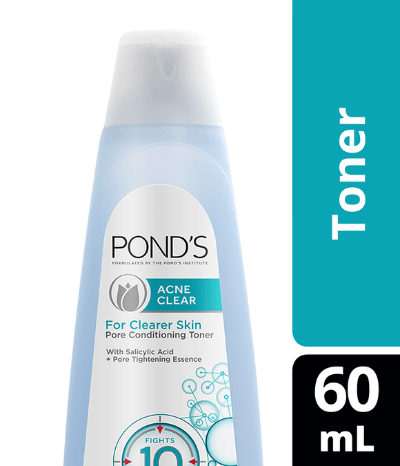 PONDS WB PNCA ACNE CLR TONER 60ML