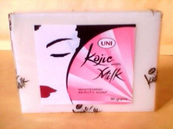 UNI KOJIC W/MILK SOAP 90G