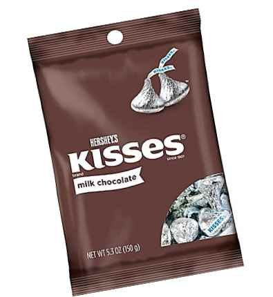 HERSHEY`S KISS MILK CHOCO 5.3OZ