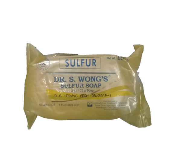 DR.WONG`S SULFUR SOAP 90GM