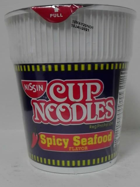 NISSIN CUP SPICY SEAFOOD 60GM