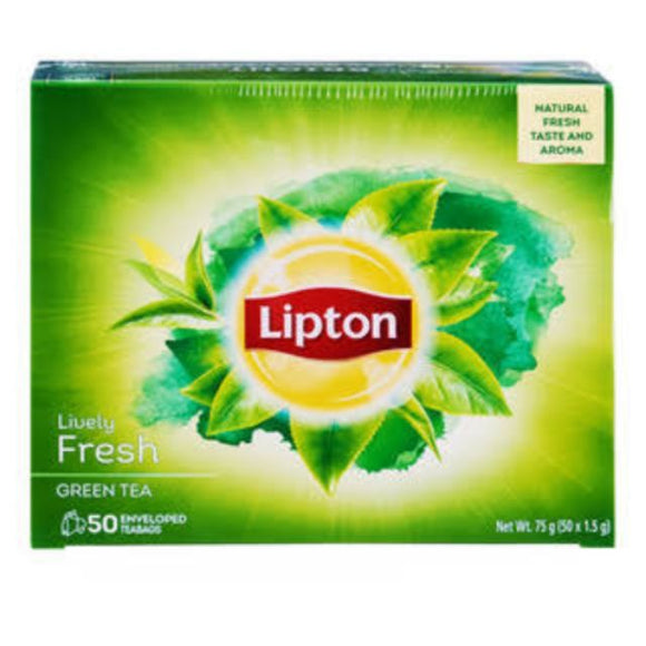 LIPTON FRESH GRN TEA 50X1.5G