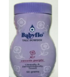 BABYFLO POWDER SWEETIE PURPLE 50GM