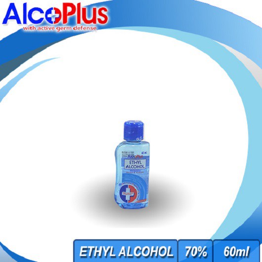 ALCOPLUS ETHYL ALCOHOL 60ML