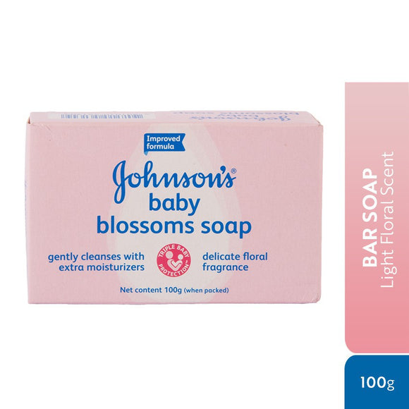 J&J BABY SOAP BLOSSOMS 100GM