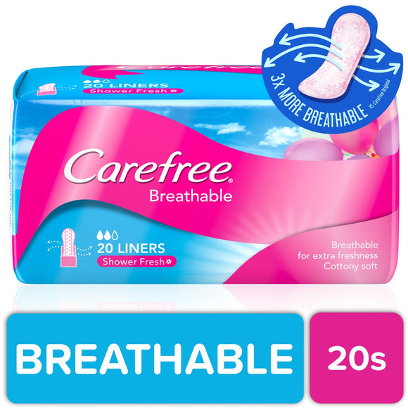 CAREFREE PL BREATHABLE UNS 20`S