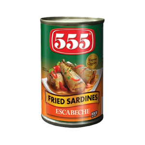 555 FRIED SARDINES ESCABECHE 155GM