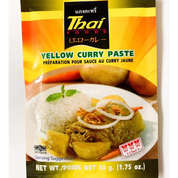 3 CHEF`S YLW CURRY PASTE 50GM