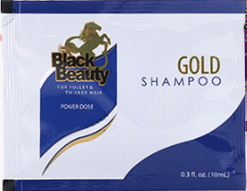 BLACK BEAUTY SHAMPOO GOLD 10ML