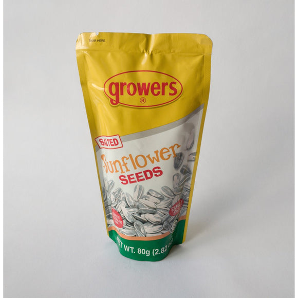 GROWERS SUNFLOWER SEED 80GM