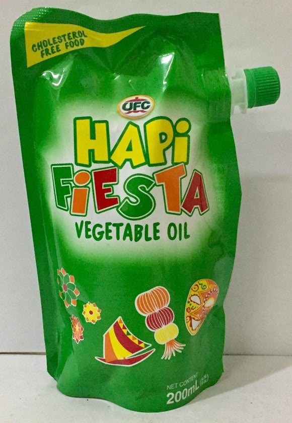 HAPI FIESTA VEG OIL 200ML SUP