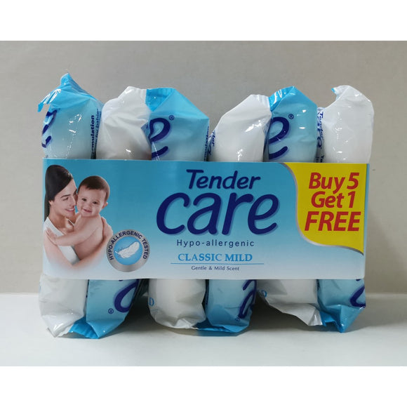 TENDER CARE MLD SOAP CLSC 55GMX5+1FR