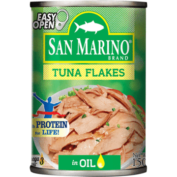 SAN MARINO TUNA FLAKES IN OIL 150G