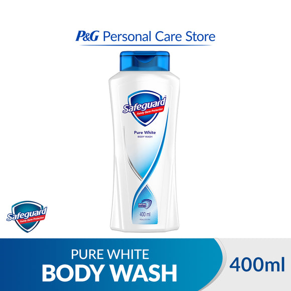 SAFEGUARD BW IVORY WHT 400ML