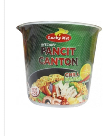 LUCKY ME PANCIT CANTON CHILIMANSI 70G GO CUP